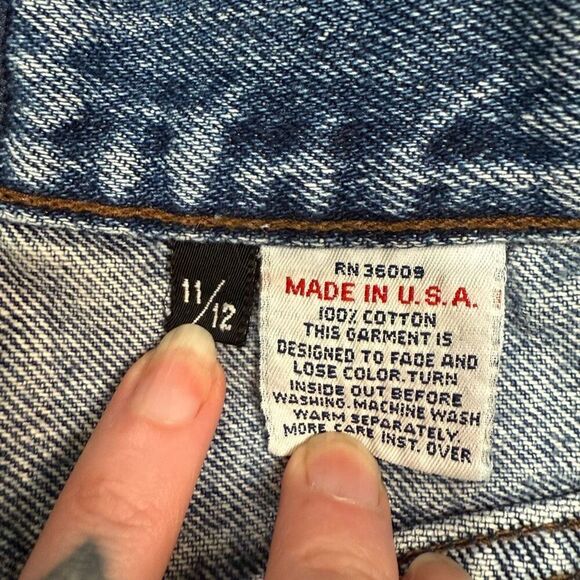 Vintage Calvin Klein Slim Straight Jeans Mom 27”Tapered High Rise - Picture 6 of 11